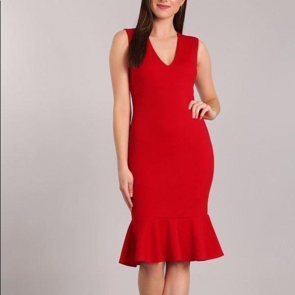 SLEEVELESS V-NECK DRESS - Picture 4 of 4
